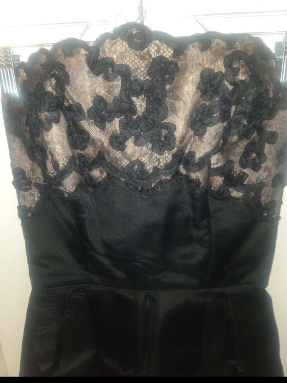 Rappi Designer vintage sz xs-sm black cocktail dress